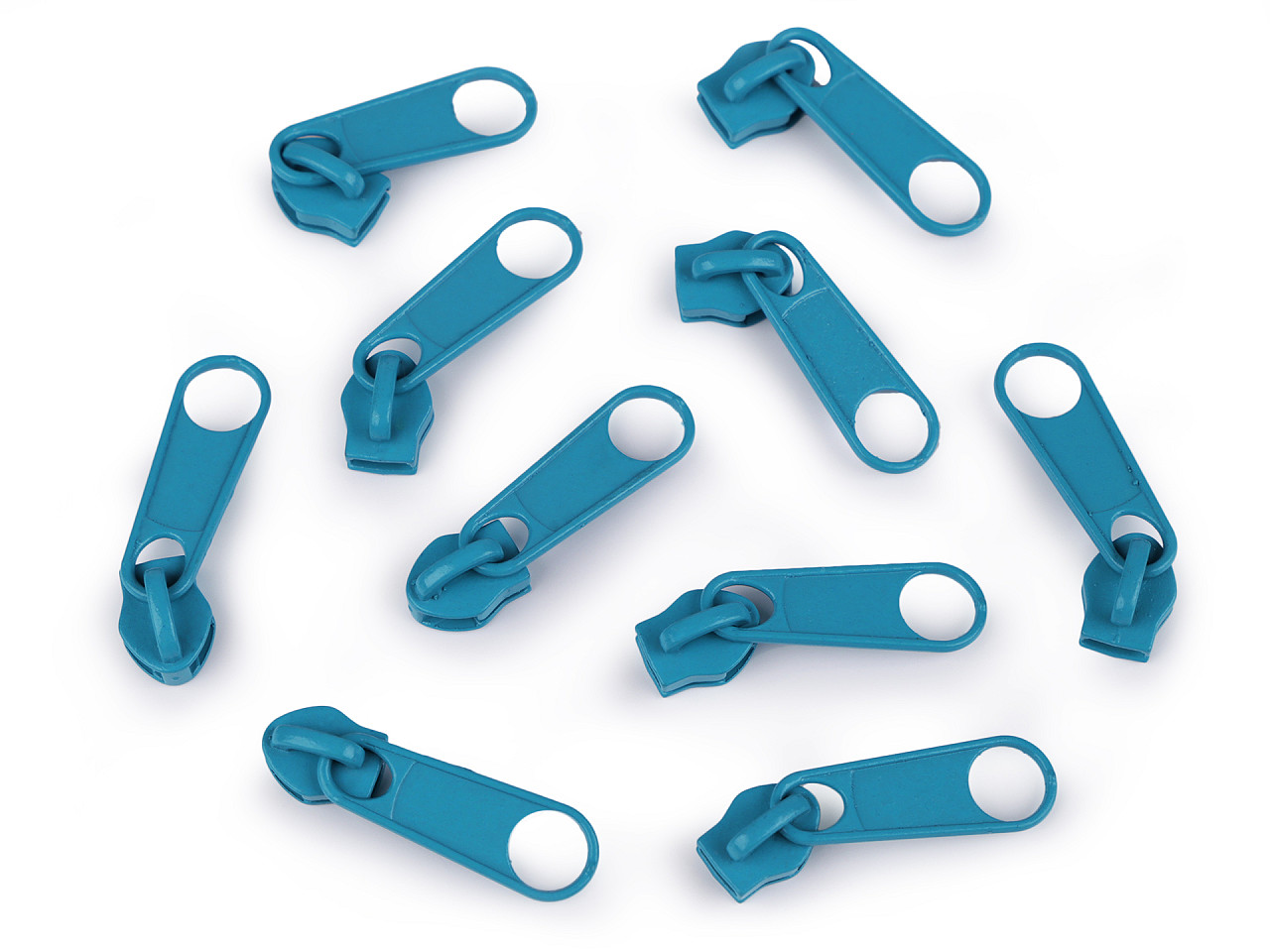 Cursor fermoar spiralat pol, no 5 - Albastru regal (100 Bucăți)