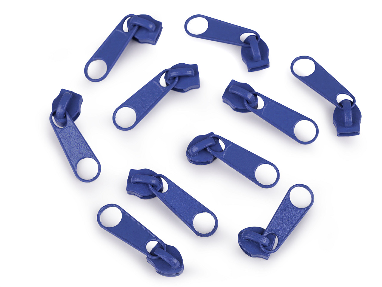 Cursor fermoar spiralat pol, no 5 - Albastru regal (100 Bucăți)