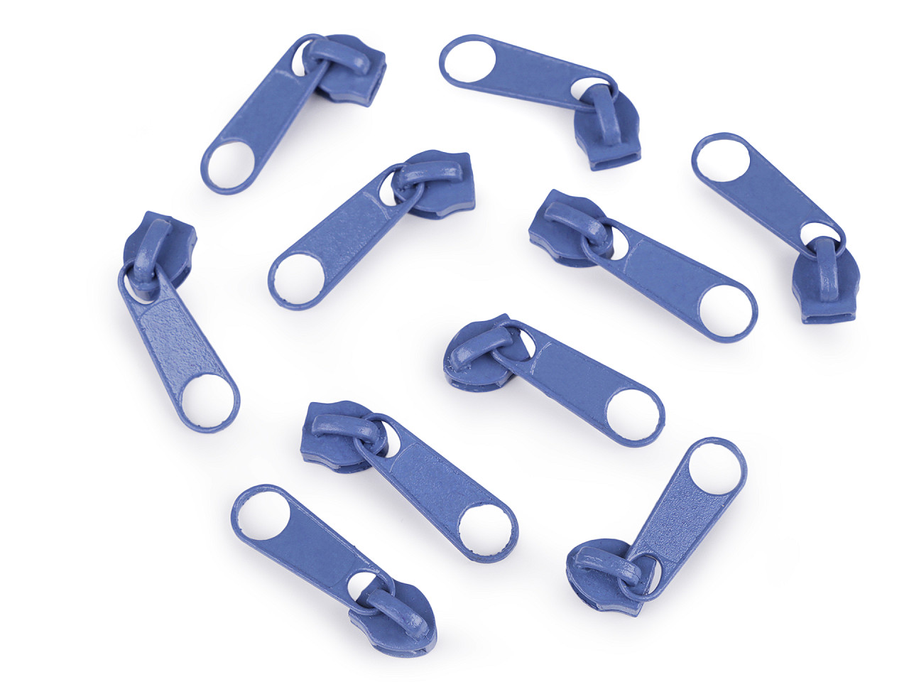 Cursor fermoar spiralat pol, no 5 - Albastru regal (100 Bucăți)