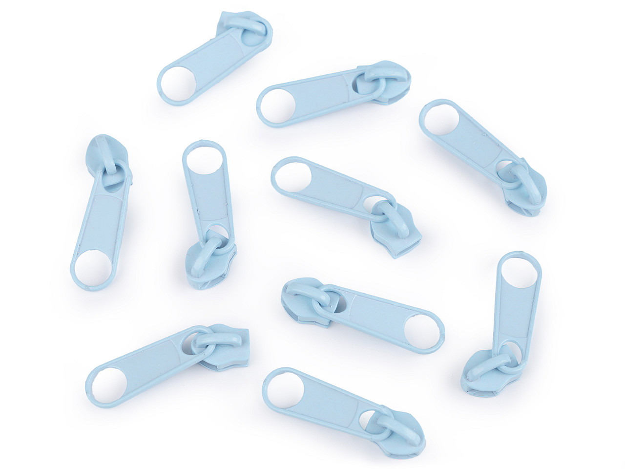 Cursor fermoar spiralat pol, no 5 - Albastru regal (100 Bucăți)