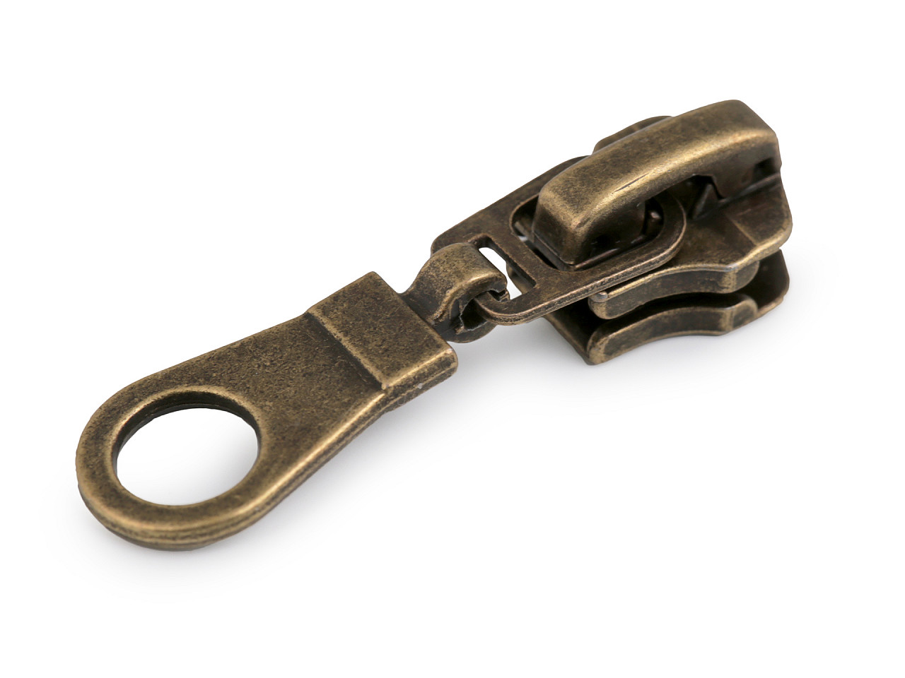 Cursor fermoar metalic, no 5 - Alamă antică (50 Bucăți)