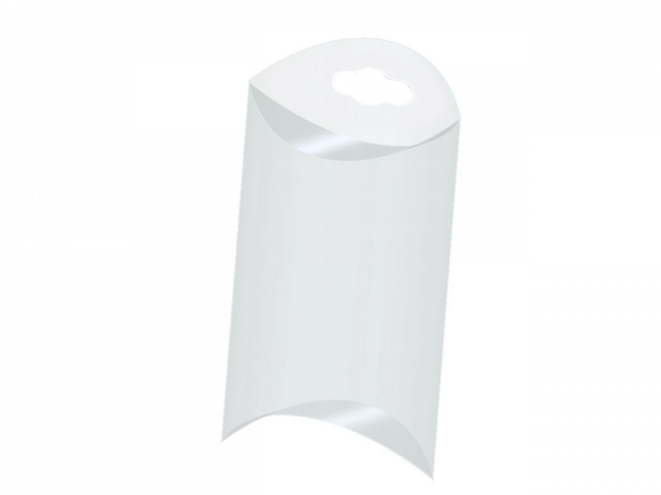 Cutie plastic euroholder, 5x8,5 cm - Transparent (10 Bucăți)