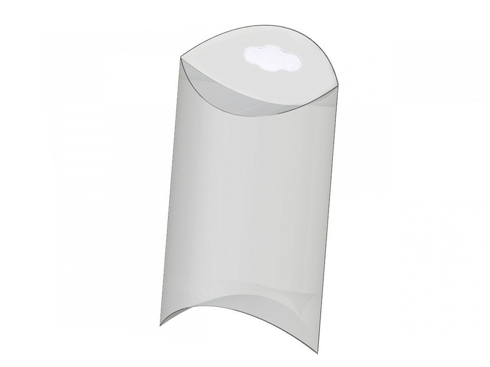 Cutie plastic euroholder, 5x8,5 cm - Transparent (10 Bucăți)