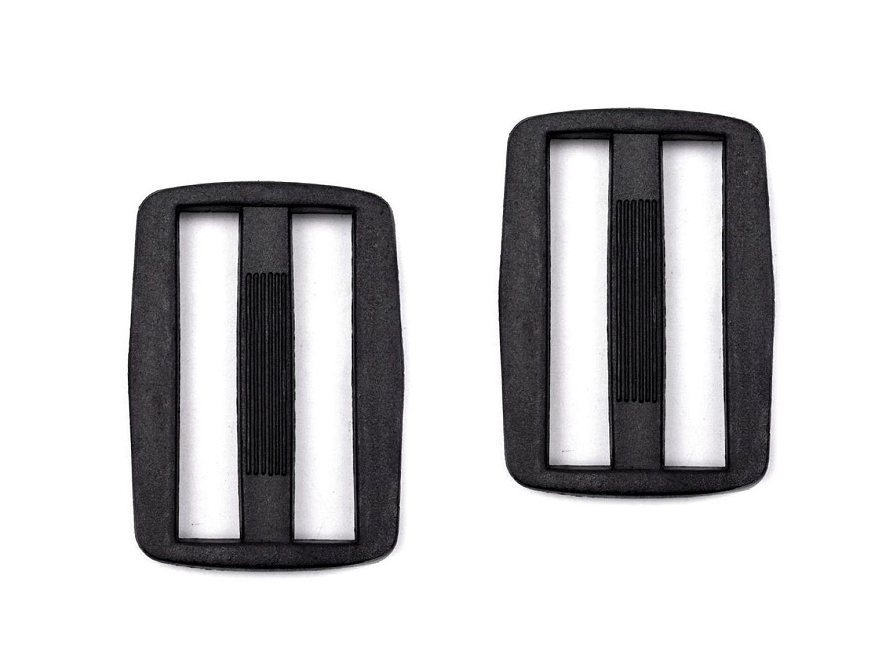 Cataramă de reglaj, lățime 15; 20; 25 mm - Negru (50 Bucăți)