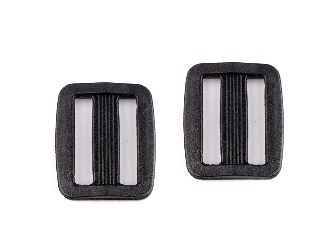 Cataramă de reglaj, lățime 15; 20; 25 mm - Negru (50 Bucăți)