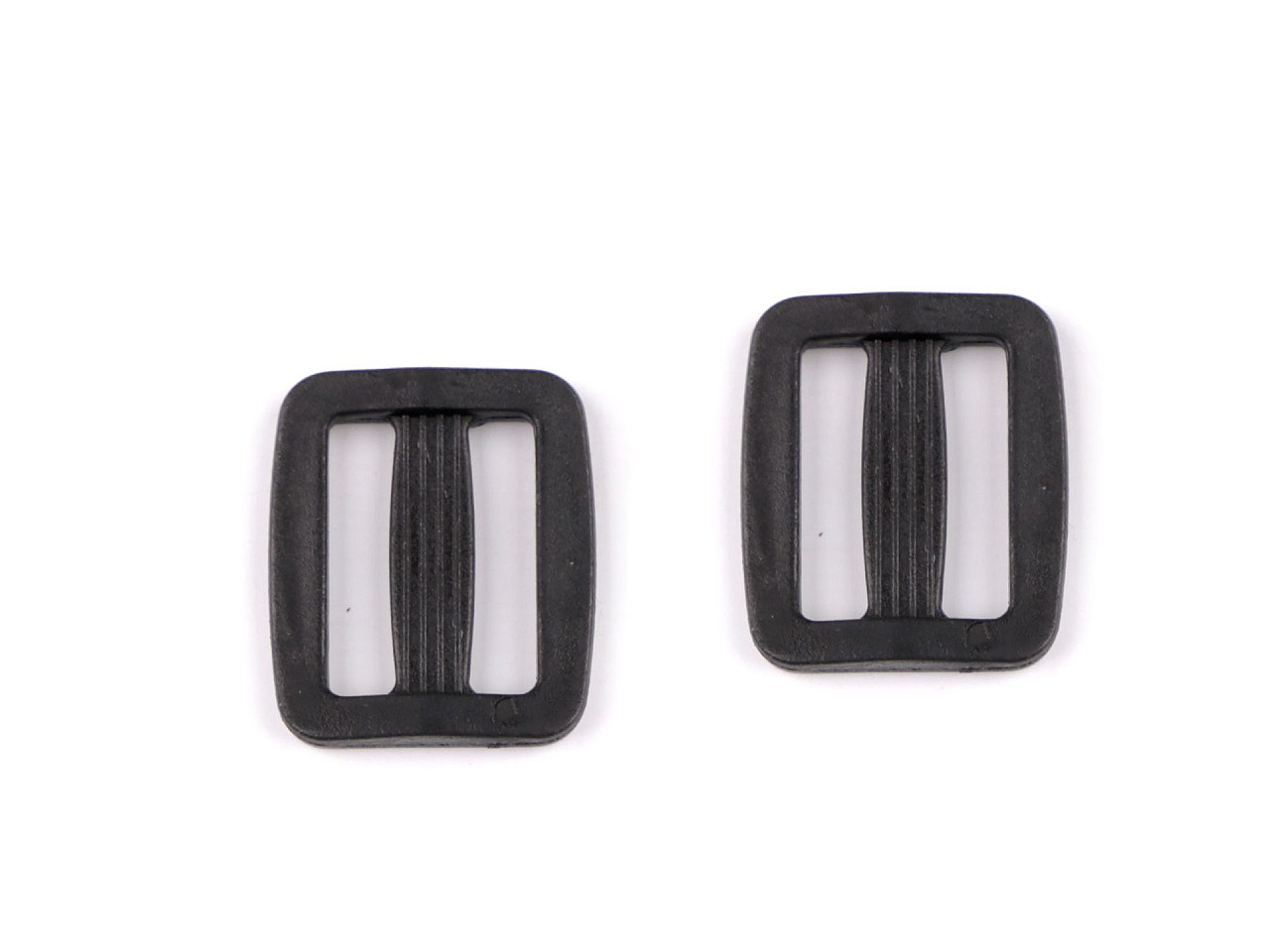 Cataramă de reglaj, lățime 15; 20; 25 mm - Negru (50 Bucăți)