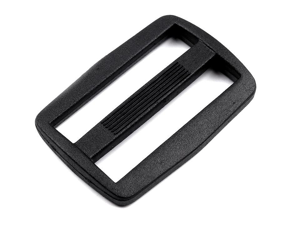 Cataramă de reglaj, lățime 15; 20; 25 mm - Negru (50 Bucăți)