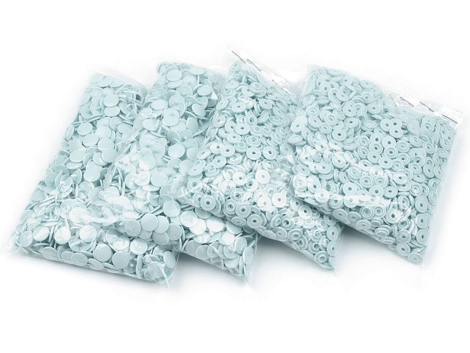 Capse plastic, 16" - Crem deschis (1000 Seturi)