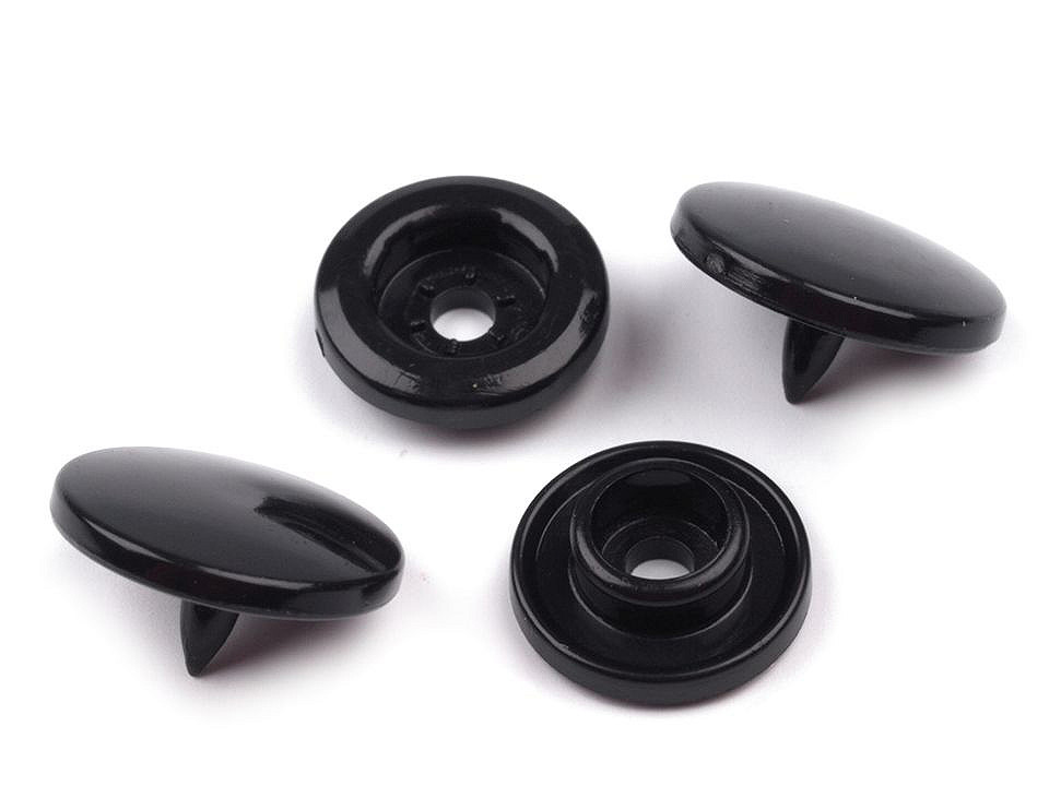 Capse plastic, 18" - Roșu coral (1000 Seturi)