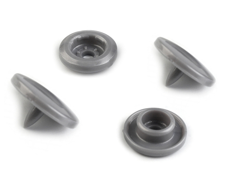 Capse plastic, 18" - Roșu coral (1000 Seturi)