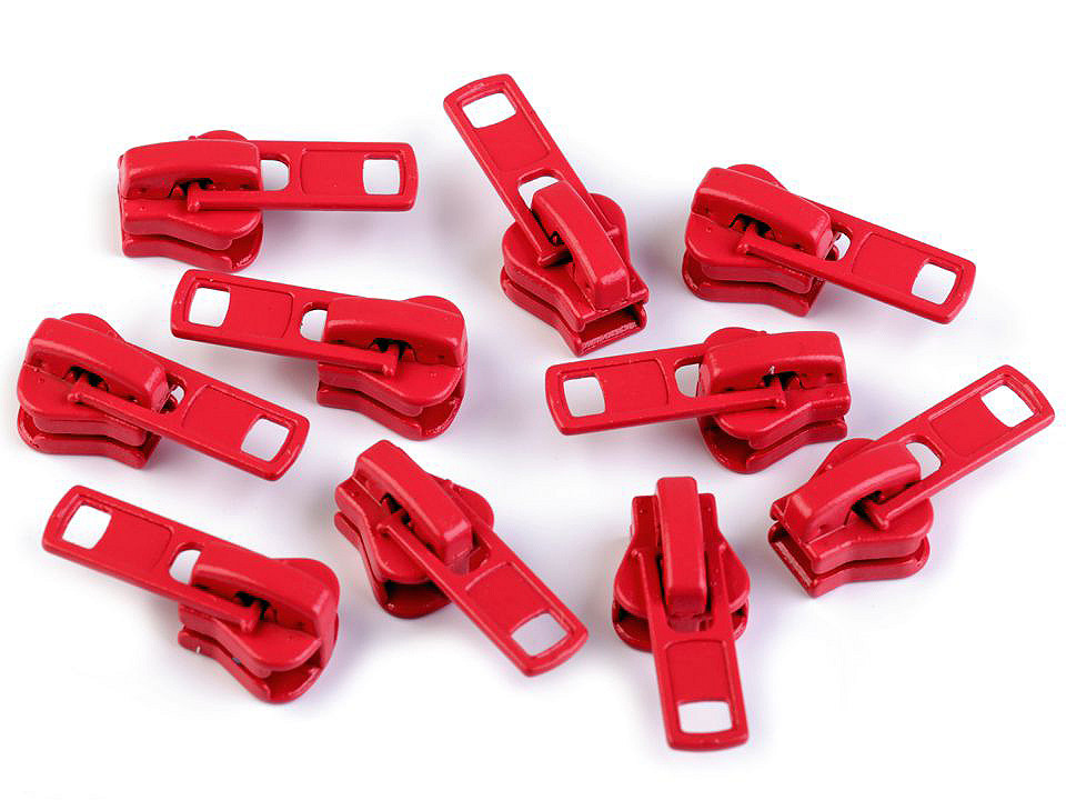 Cursor fermoar injectat, no 8 - Maro ciocolatiu (10 Bucăți)