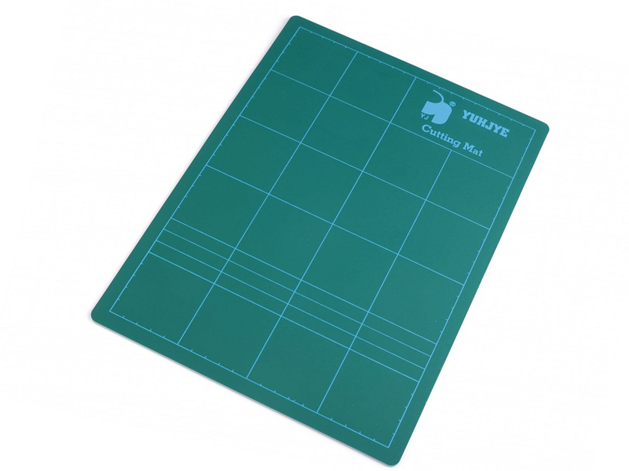 Planşetă patchwork, faţă dublă, 22x30 cm - Verde albastrui (1 Bucată)