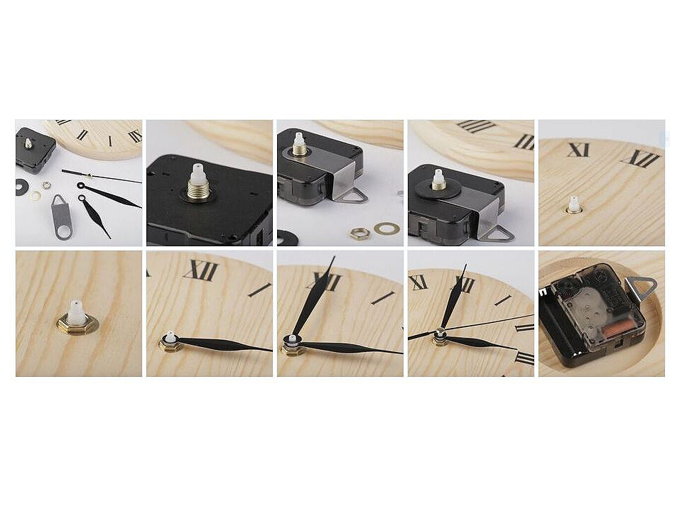 Mecanism ceas de perete - Conform imaginii (1 Set)