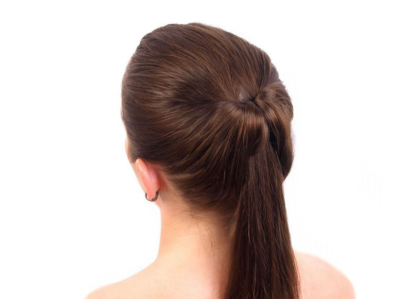 Accesoriu păr / coafură, 2 buc/set - Negru (1 Set)