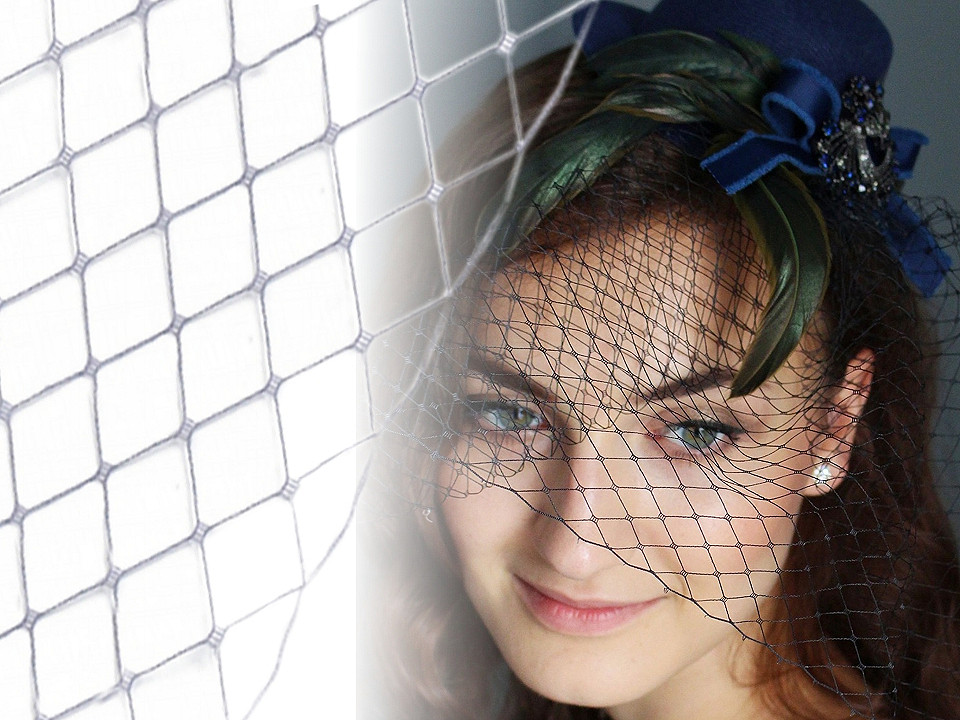 Voaletă, lățime 24 cm - Verde închis (1 Metru)