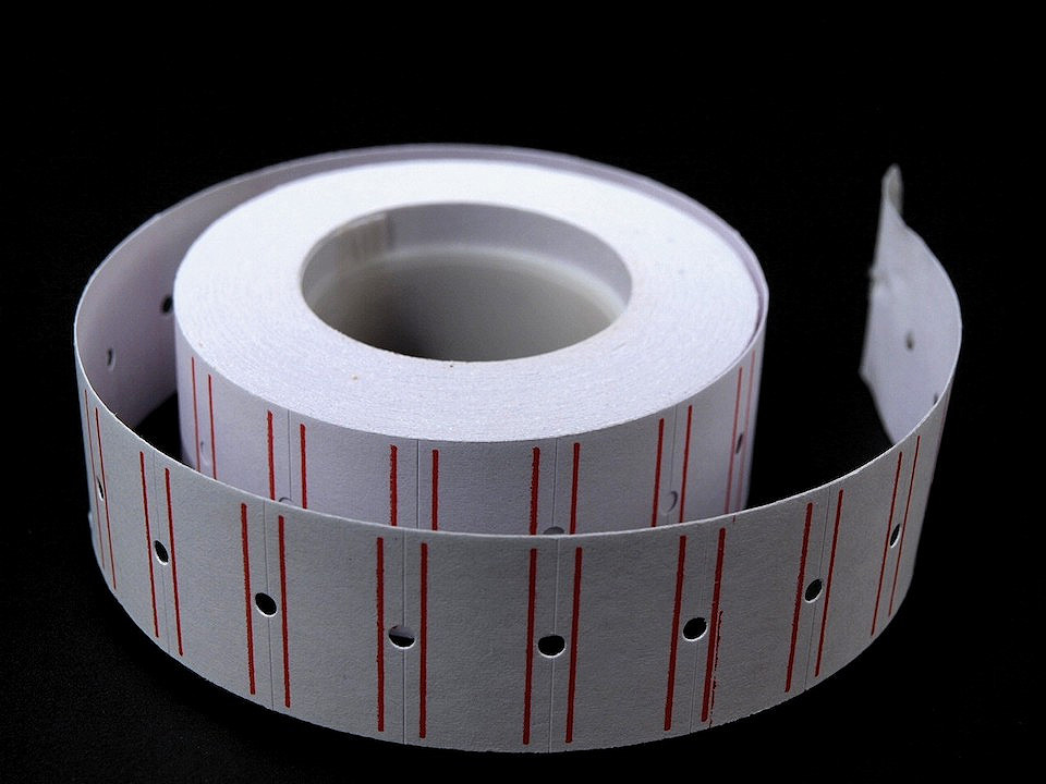 Rolă etichete preț - Conform imaginii (1 Sac)