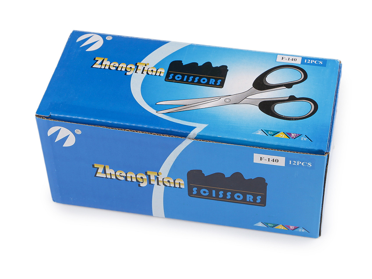 Foarfecă universală, lungime 14 cm - Negru (1 Bucată)