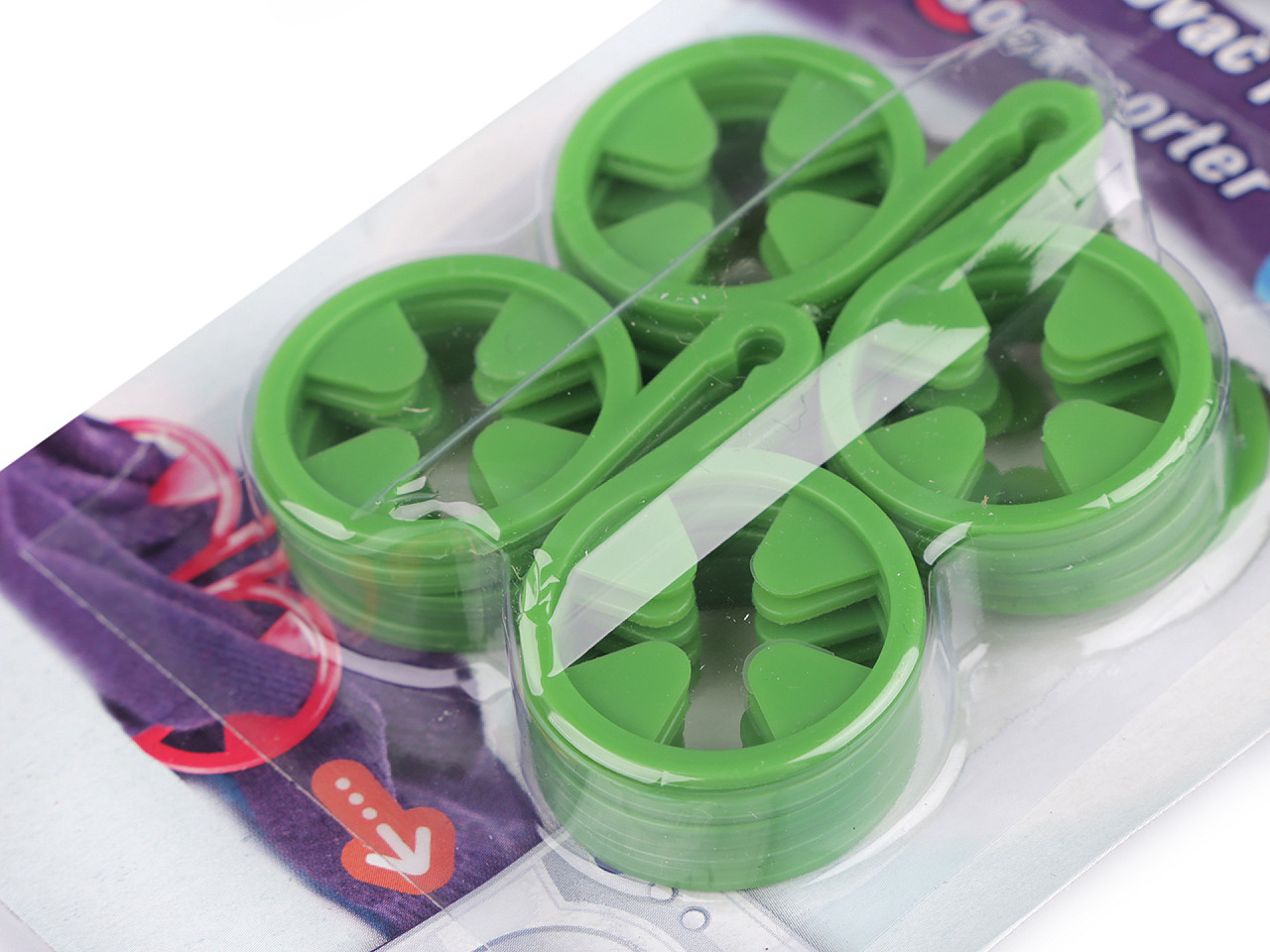 Cârlige șosete - Albastru delta (1 Blister)