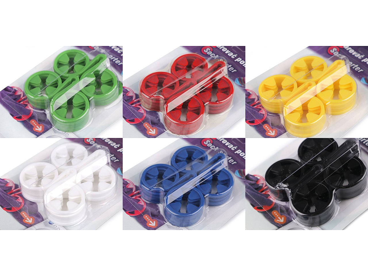 Cârlige șosete - Albastru delta (1 Blister)