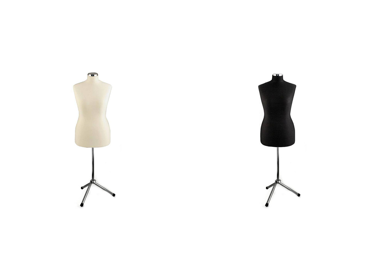 Manechin croitorie / expunere - femei, mărimea 46; tina - Negru (1 Bucată)