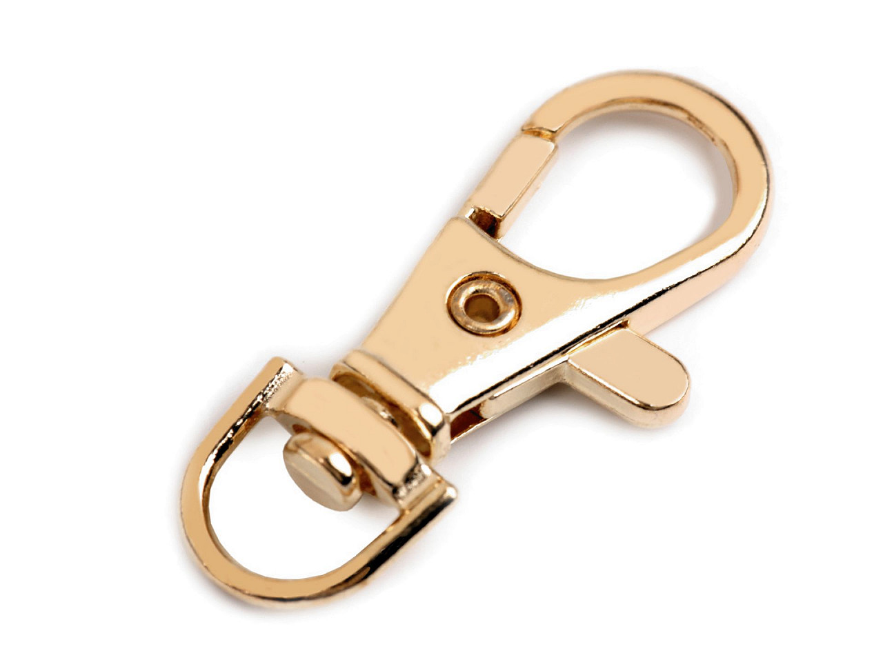 Carabină metalică pivotantă, orificiu 10 mm - Nichel negru (20 Bucăți)