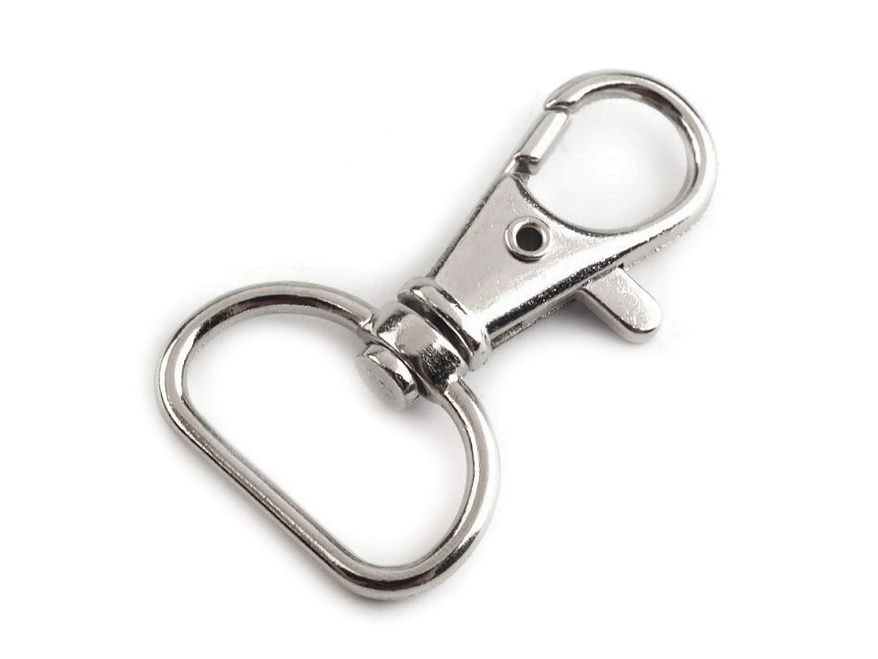 Carabină metalică pivotantă, orificiu 18 mm - Alamă antică (20 Bucăți)