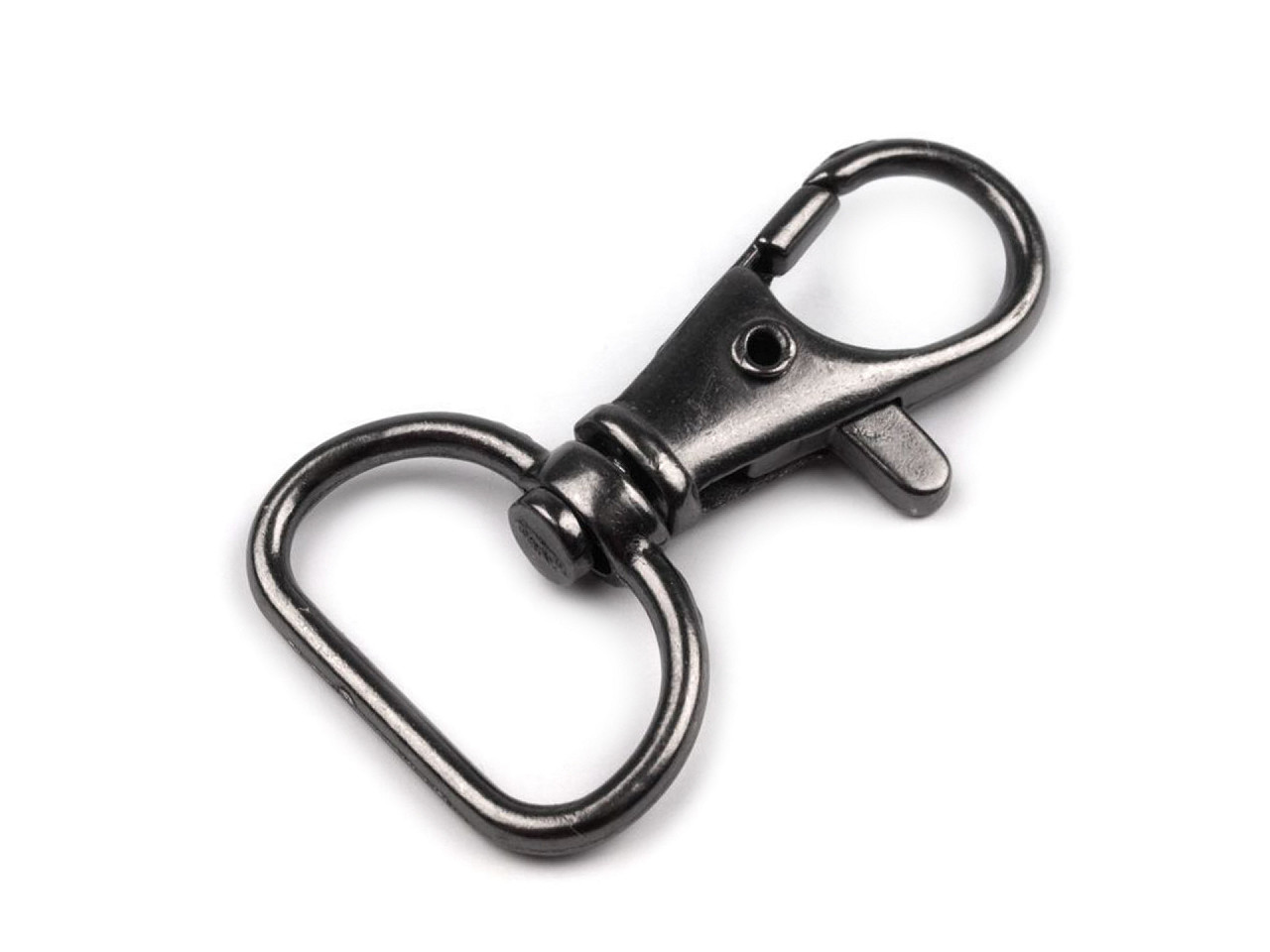 Carabină metalică pivotantă, orificiu 18 mm - Alamă antică (20 Bucăți)