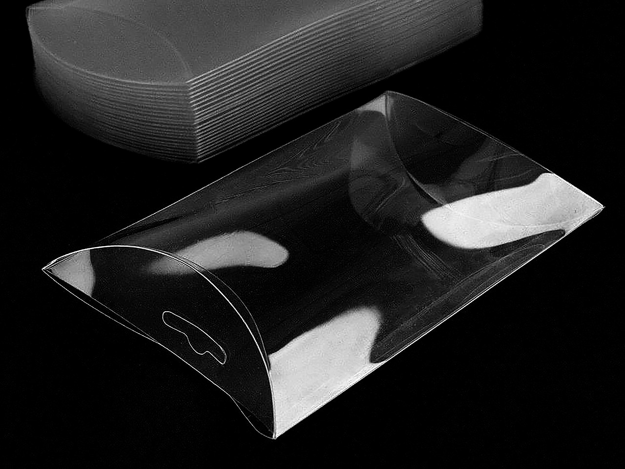 Cutie plastic euroholder, 9x15 cm - Transparent (5 Bucăți)