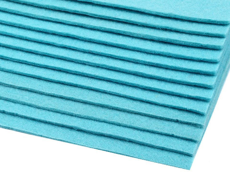 Coli fetru, 20x30 cm - Verde mentă (2 Bucăți) Coli fetru, 20x30 cm - Verde mentă (2 Bucăți)