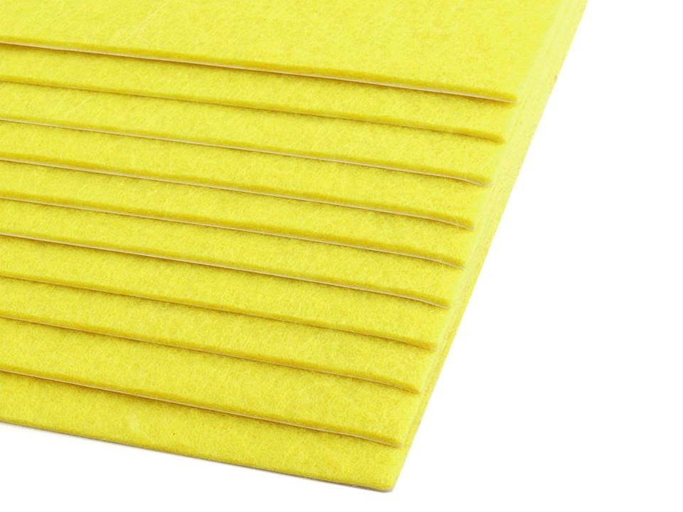 Coli fetru autoadezive, 20x30 cm - Mix (10 Bucăți)