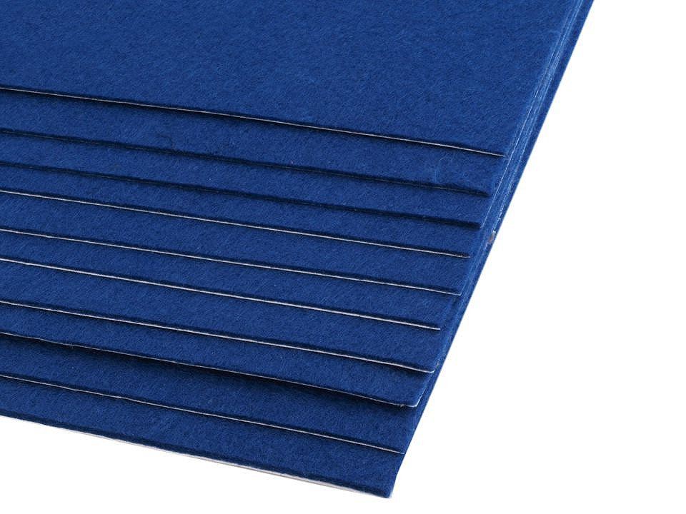 Coli fetru autoadezive, 20x30 cm - Mix (10 Bucăți)