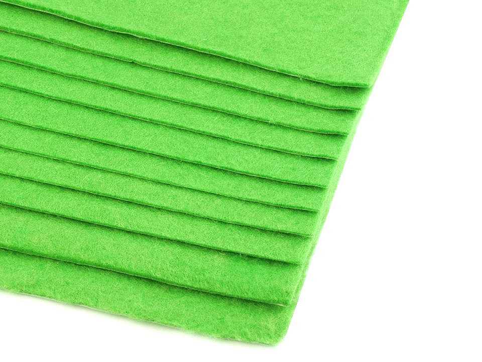 Coli fetru autoadezive, 20x30 cm - Mix (10 Bucăți)