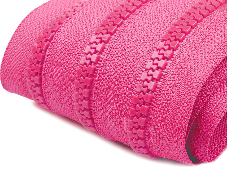 Fermoar injectat metraj no 5 - Alb (200 Metri)