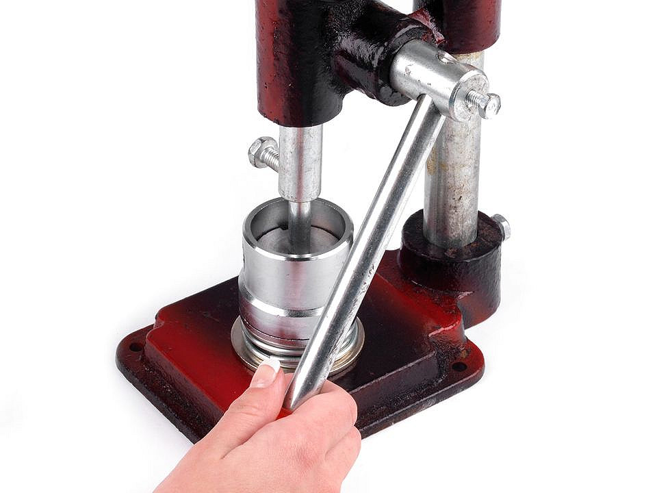 Matriță pentru îmbrăcat nasturi, 16", 18", 20", 24", 26", 28", 32", 36", 40", 44" - Nichel (1 Set)