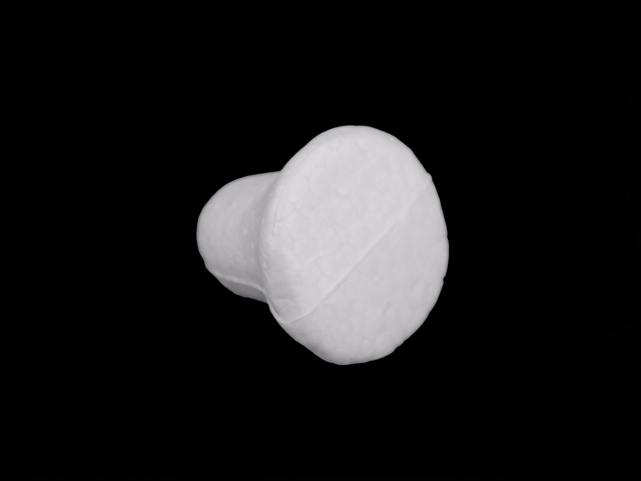 Clopoțel din polistiren, 4,5x5 cm - Alb (20 Bucăți)