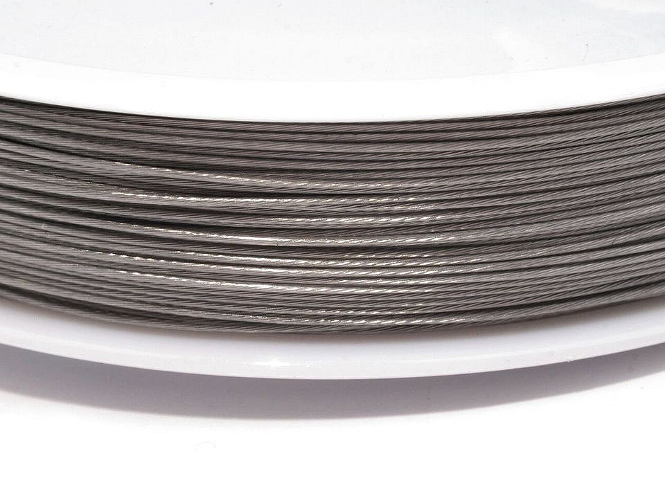 Sârmă siliconata, ø0,45 mm - Platinum (10 Bucăți)