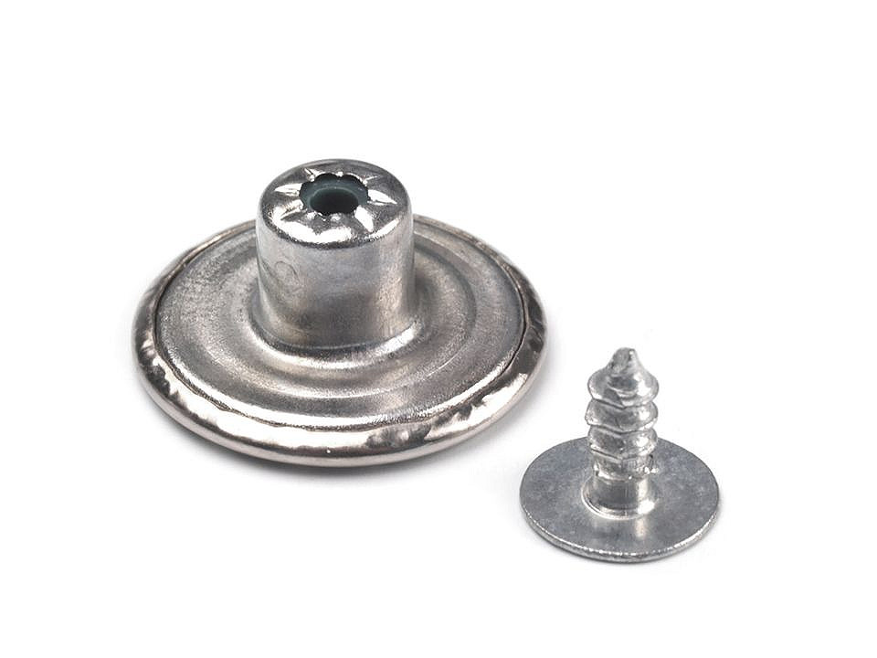 Nasture blugi, mărimea 26" - Alamă antică (1000 Bucăți)