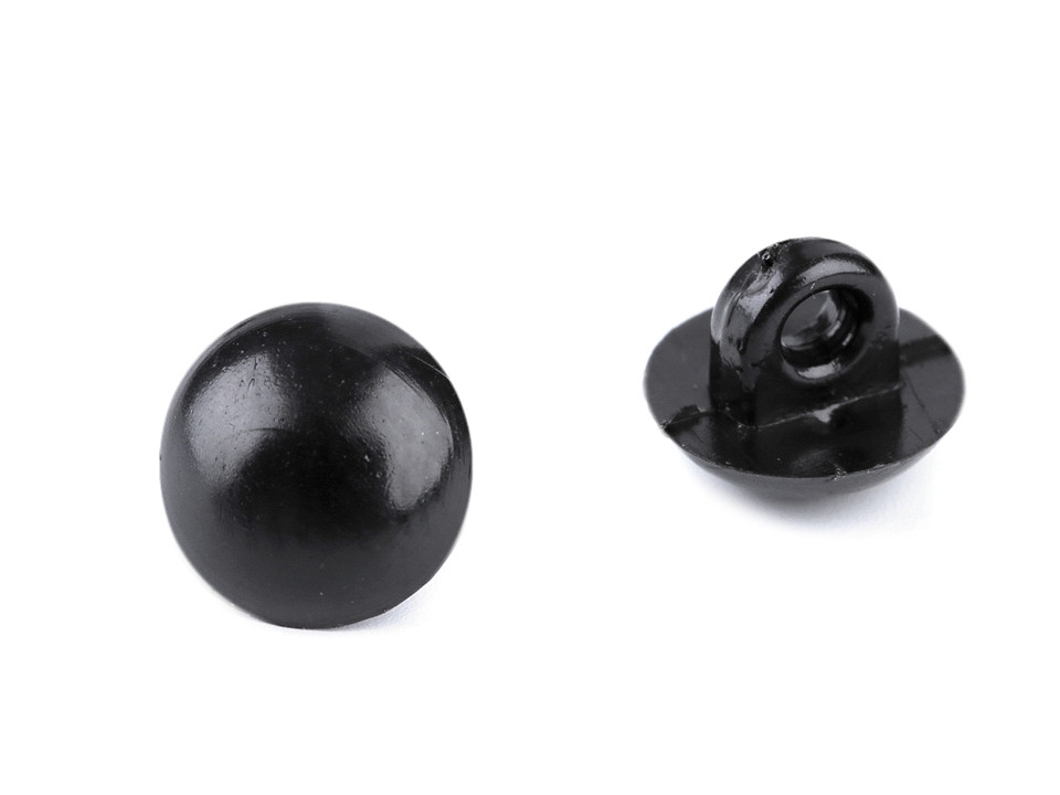 Nasture / ochi pentru jucării, 12" - Negru (50 Bucăți)