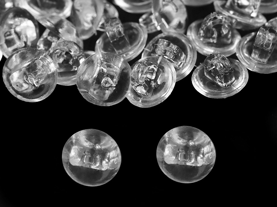 Nasture / ochi pentru jucării, 12" - Negru (50 Bucăți)