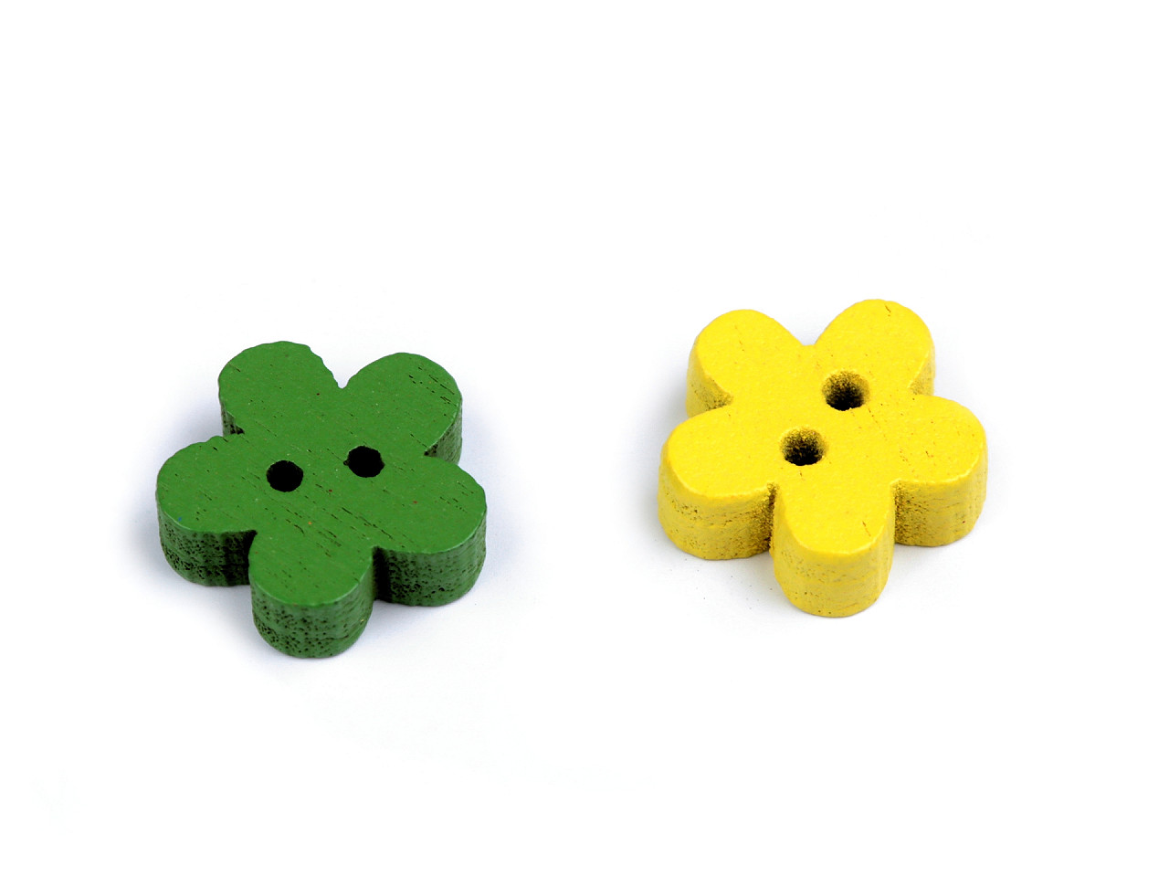 Nasture decorativ din lemn floare - Mix (100 Bucăți)