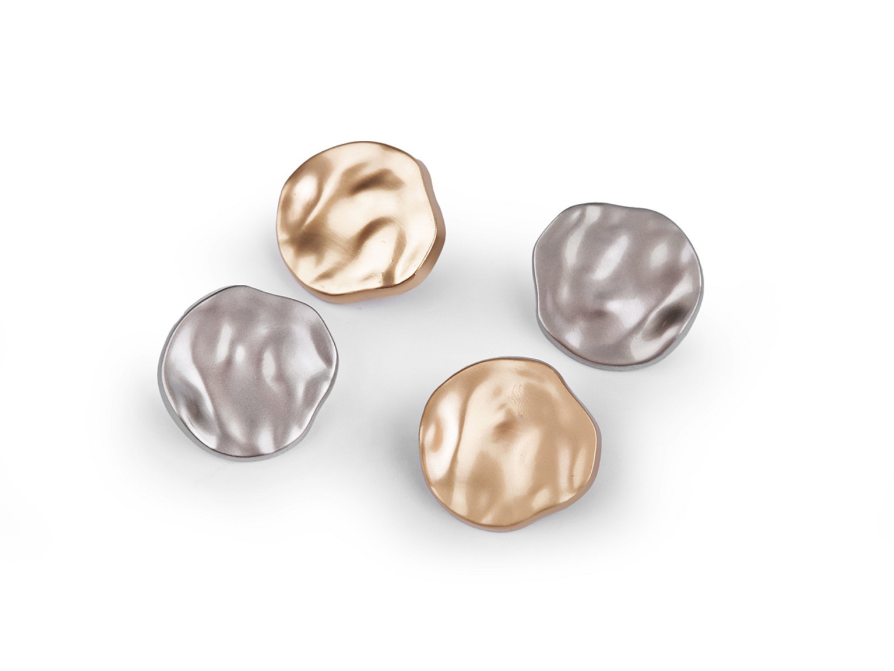 Nasture metalic design 34" - Auriu deschis (25 Bucăți)