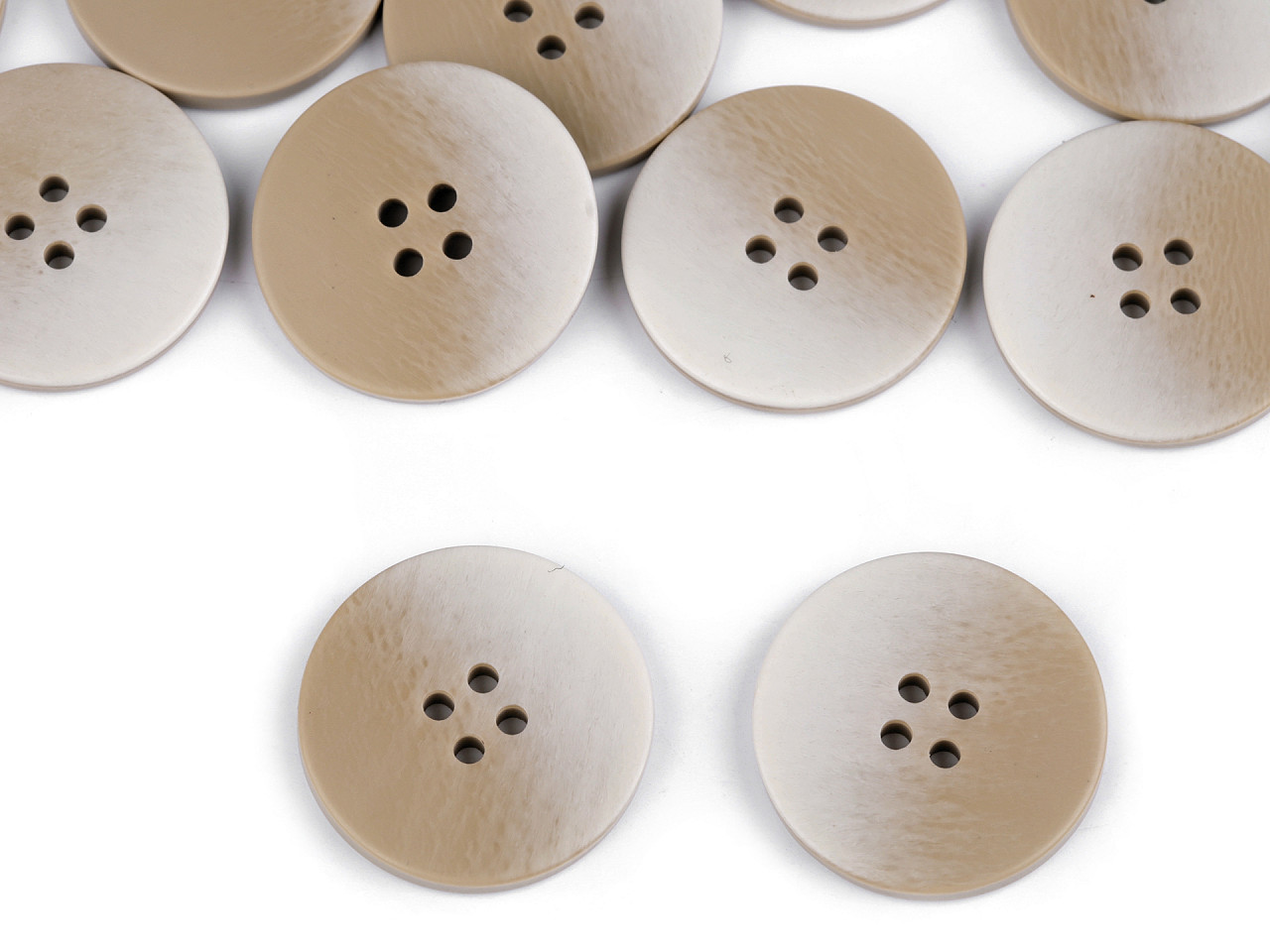 Nasturi ombre 34", 40", 44" - Bej deschis (50 Bucăți)