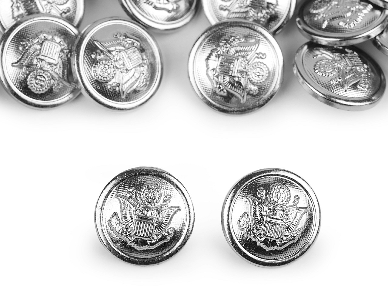 Nasturi cu blazon 24"; 32" - Auriu (50 Bucăți)