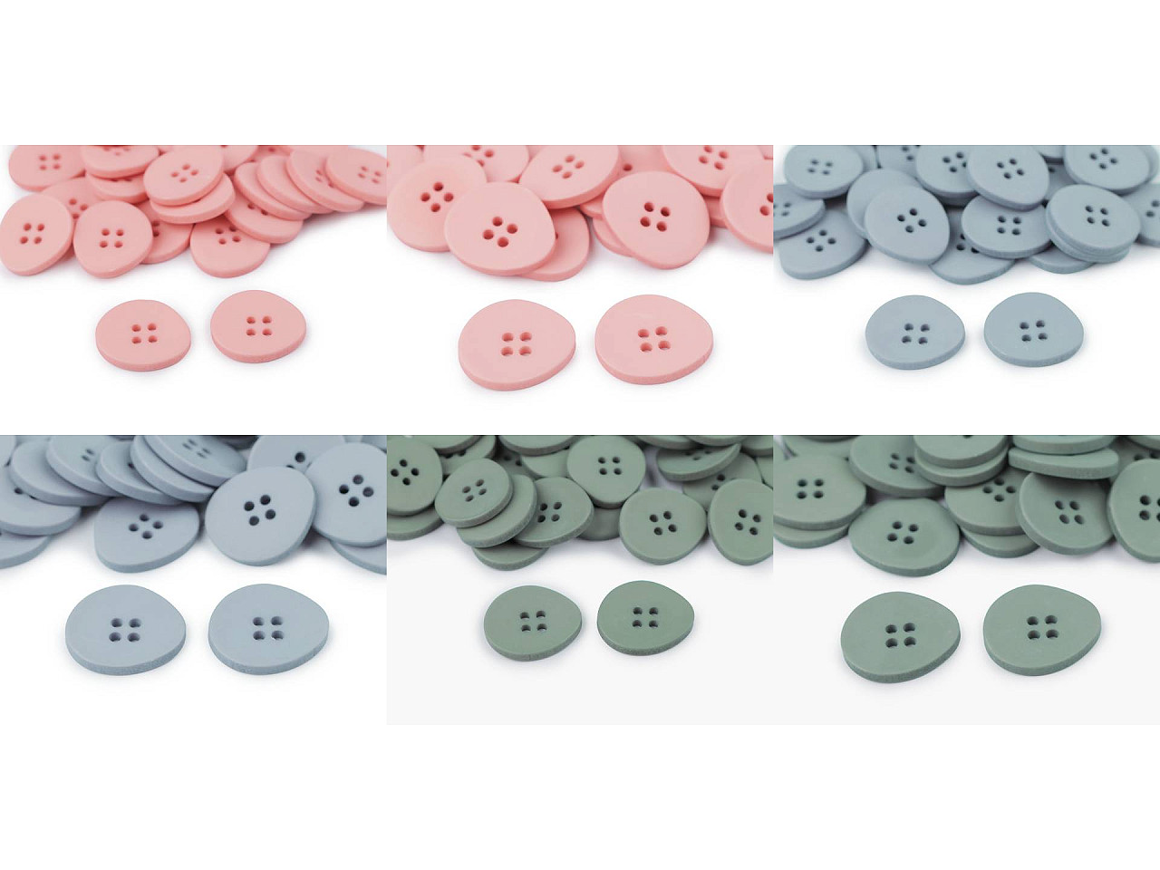 Nasturi 40", 48" - Gri albăstrui deschis (50 Bucăți)