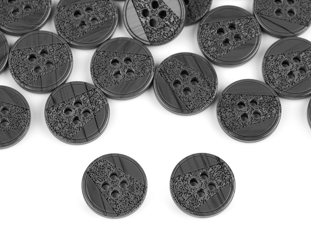 Nasturi decor laser 24", 28", 32", 36" - Gri neutral (50 Bucăți)