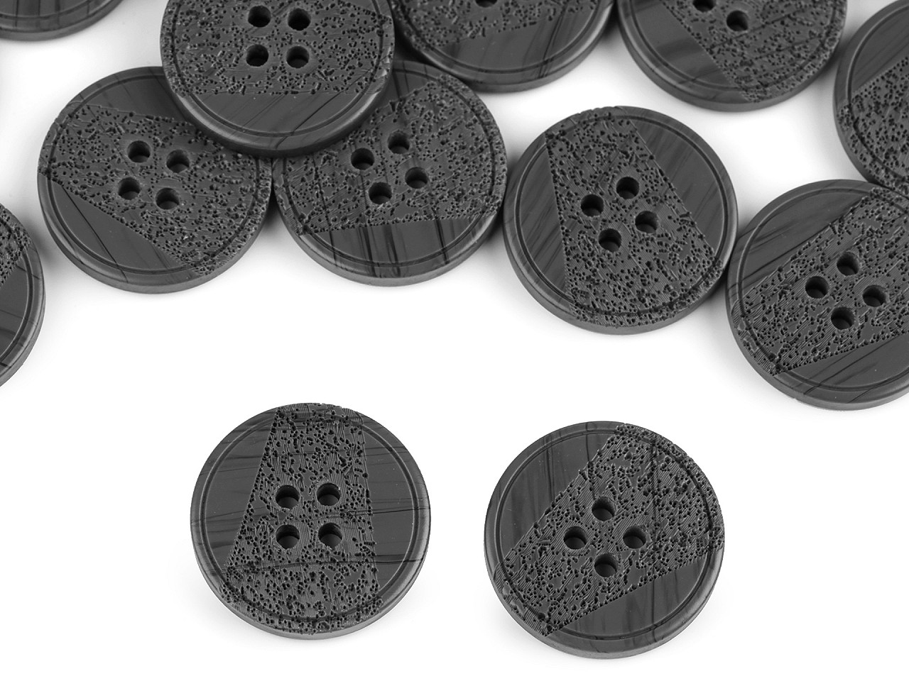 Nasturi decor laser 24", 28", 32", 36" - Gri neutral (50 Bucăți)