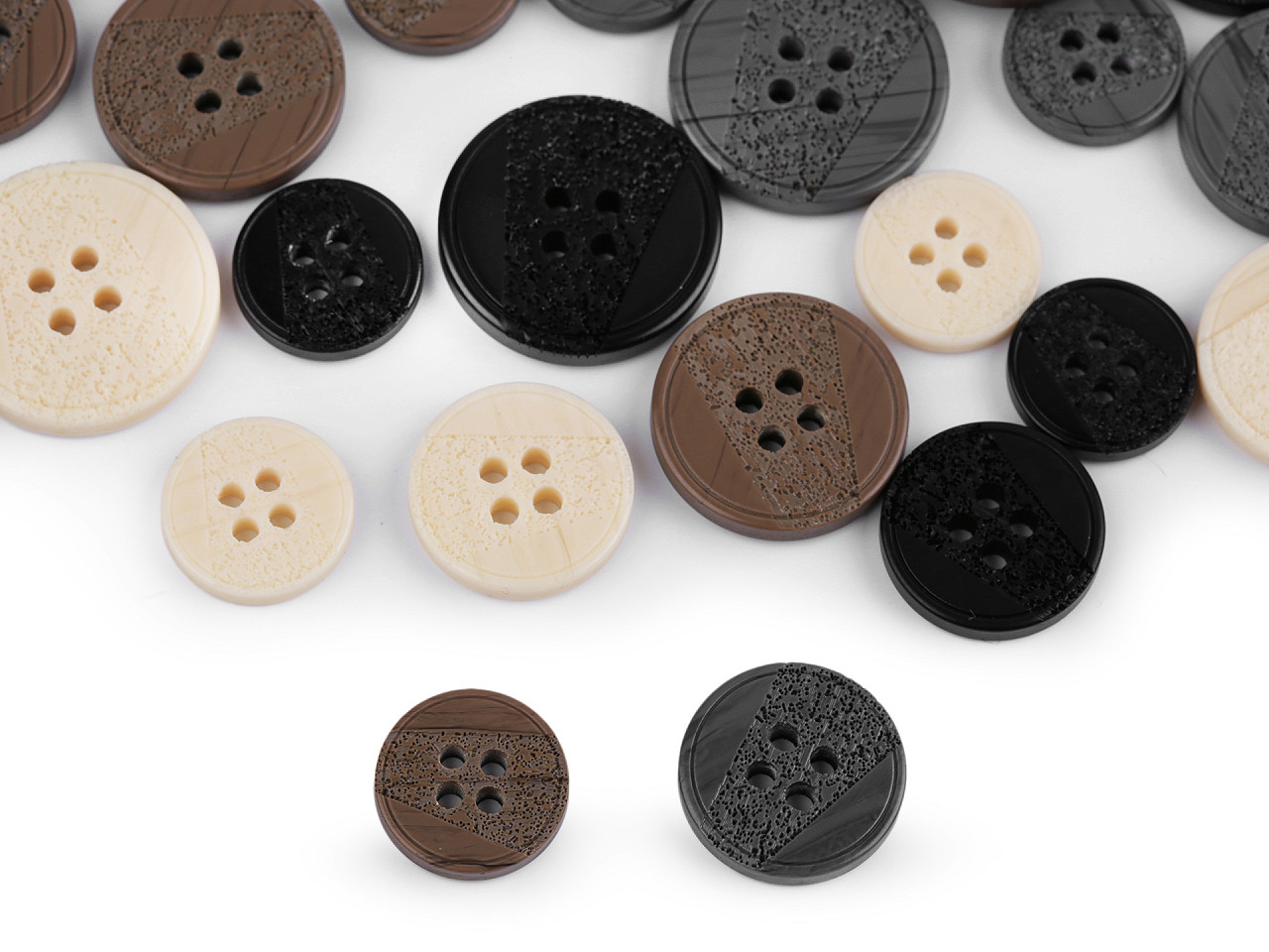 Nasturi decor laser 24", 28", 32", 36" - Gri neutral (50 Bucăți)