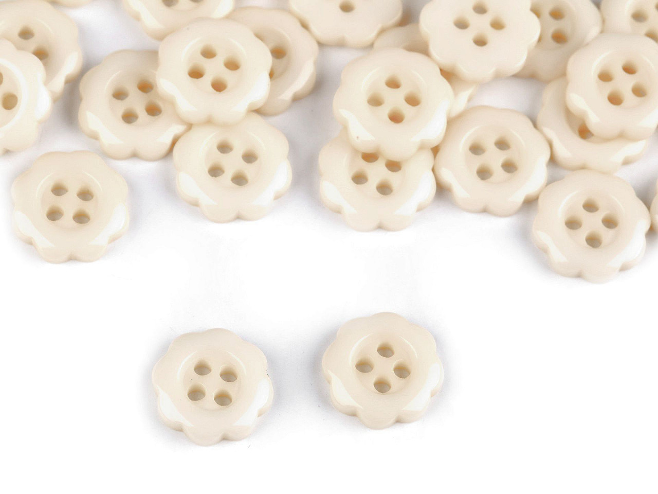 Nasturi floare 20" - Roșu (100 Bucăți)