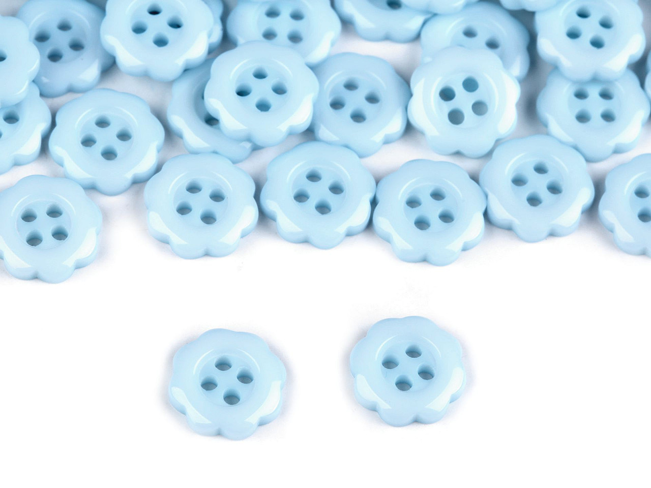 Nasturi floare 20" - Roșu (100 Bucăți)