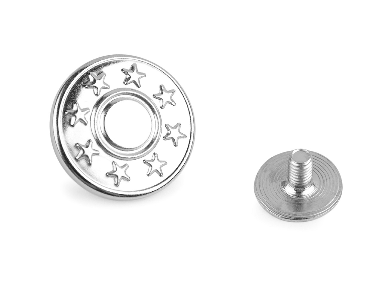 Nasture blugi cu filet 26" - Alamă antică (25 Bucăți)